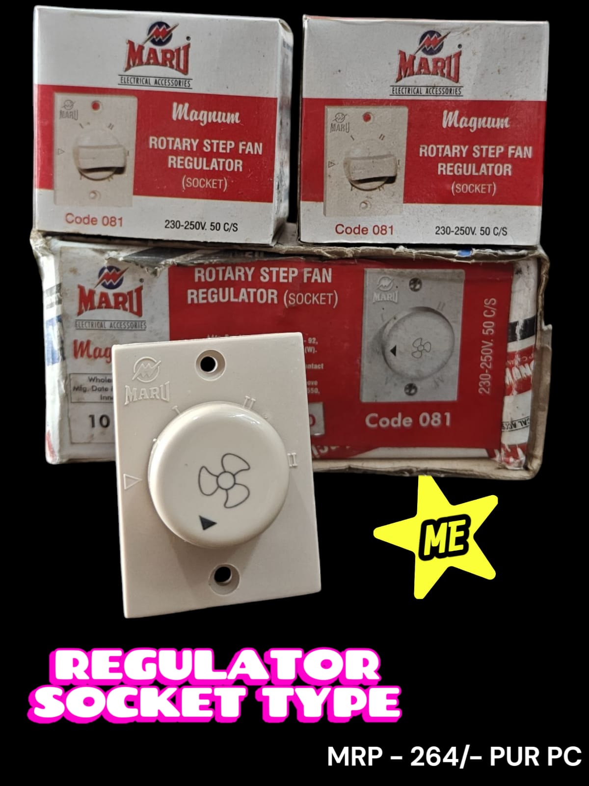 REGULTER SOCKET TYPE MARU